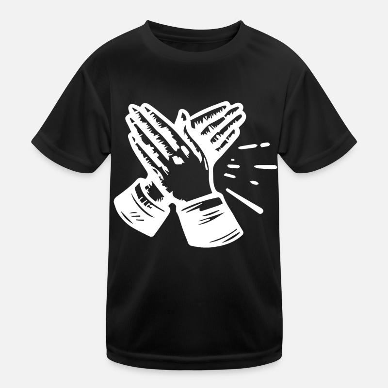 Hands Applause Clapping Kids Functional T-Shirt