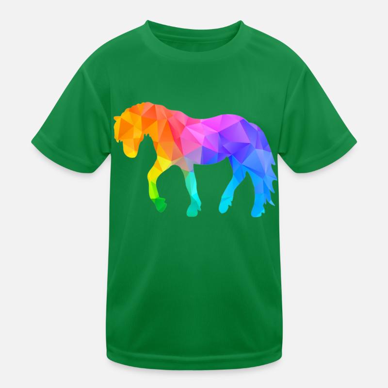 Shetland Pony Kids Functional T-Shirt