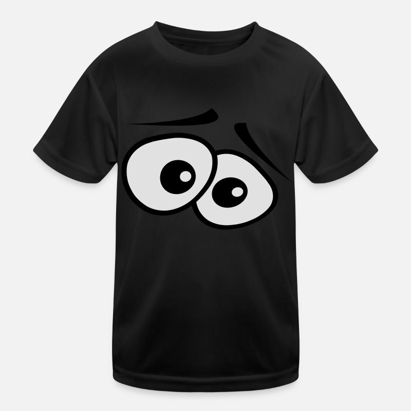 angstaugen_2c Kids Functional T-Shirt