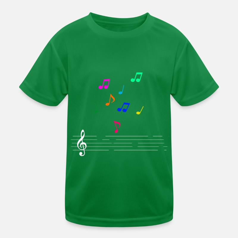 Noten Kinder Funktions-T-Shirt