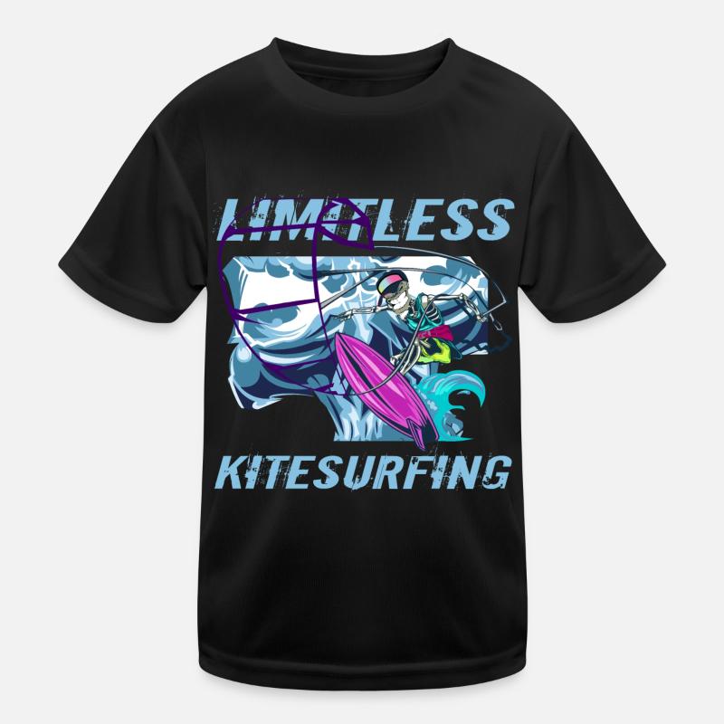 kitesurf T-shirt sport Enfant