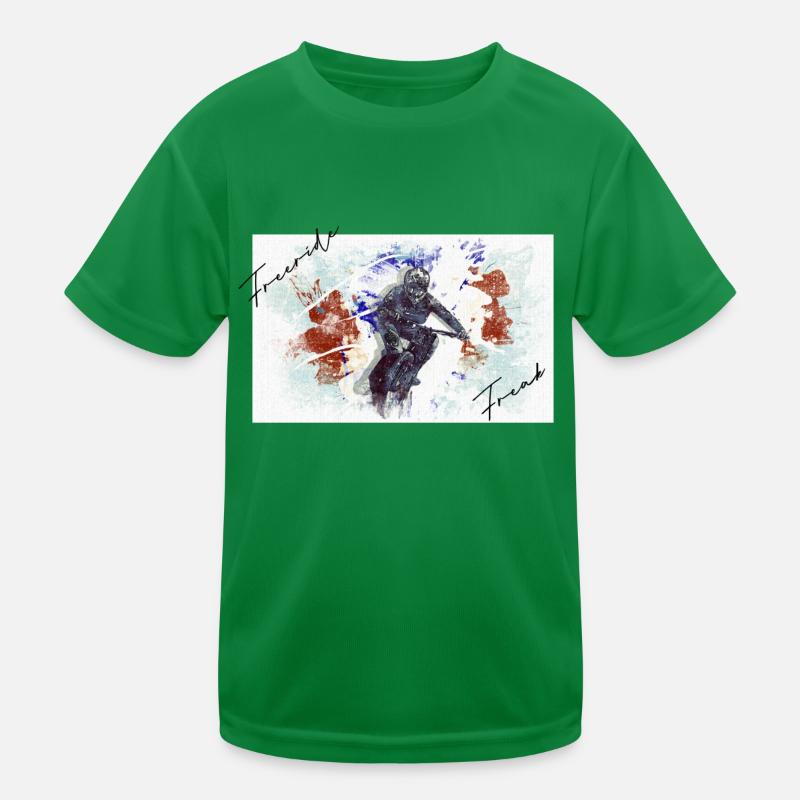 Freeride Freak Kids Functional T-Shirt