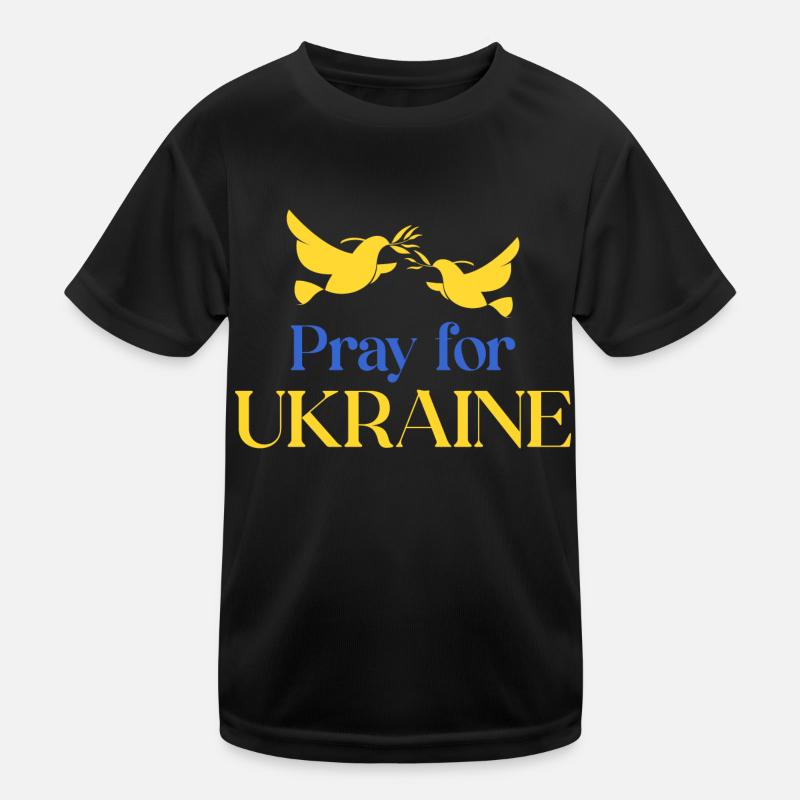 Priez pour l’Ukraine T-shirt sport Enfant