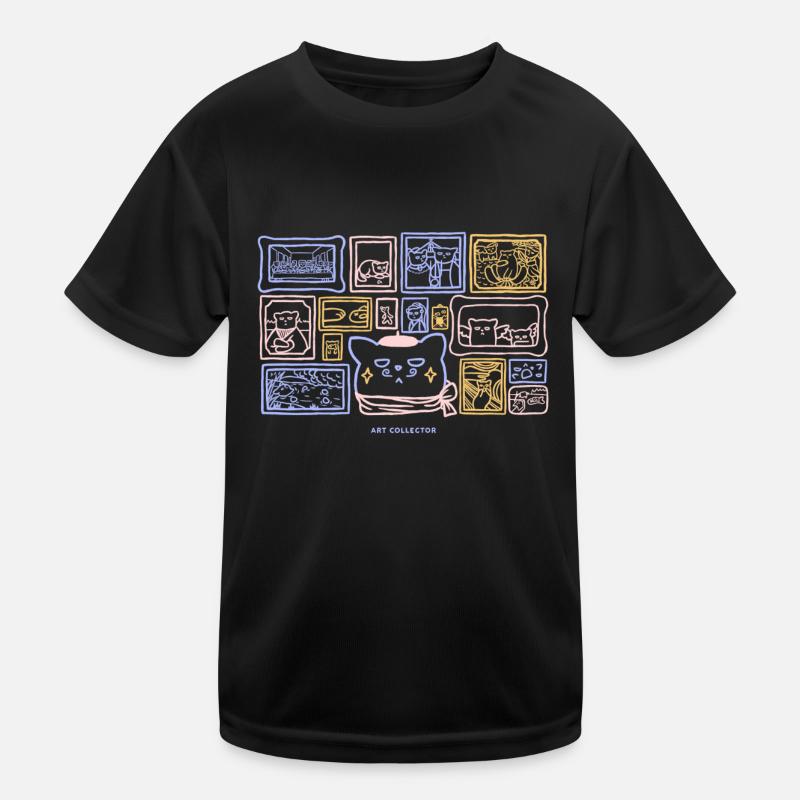 Cats Art Collector (Version Pastel) T-shirt sport Enfant