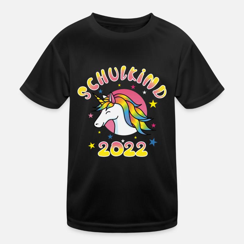 Drôle d’écolier 2022 Unicorn School Gift T-shirt sport Enfant