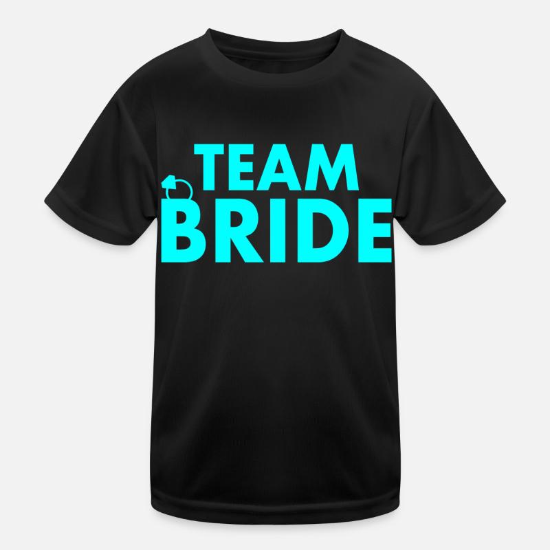 Team bride Kids Functional T-Shirt