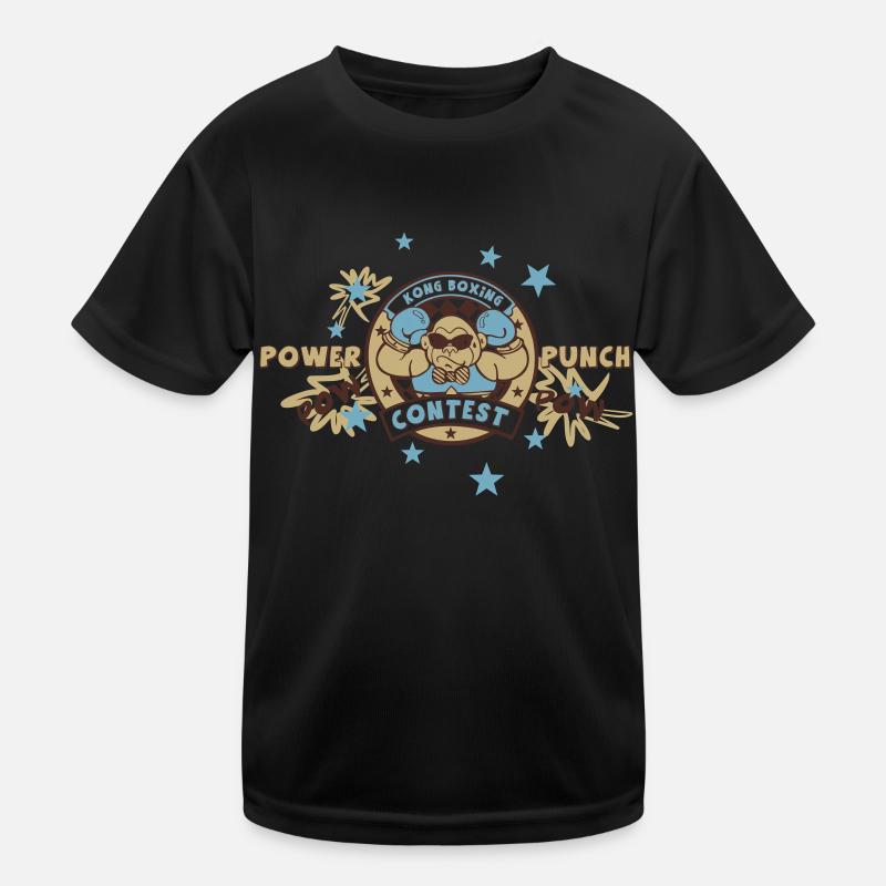 Potenza Punch Maglietta sportiva per bambini