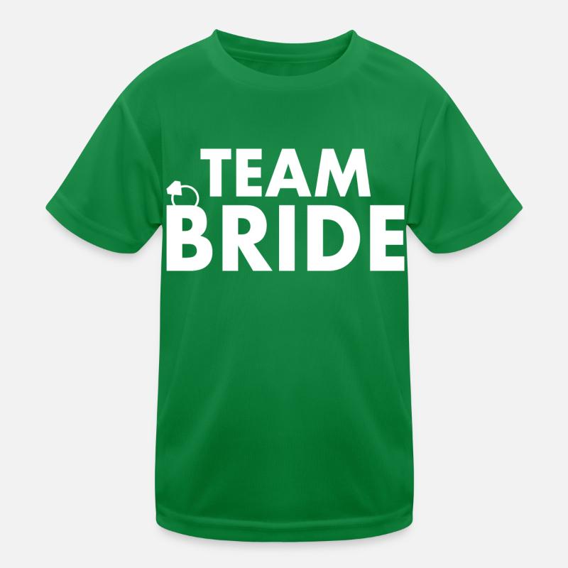 Team bride Kids Functional T-Shirt