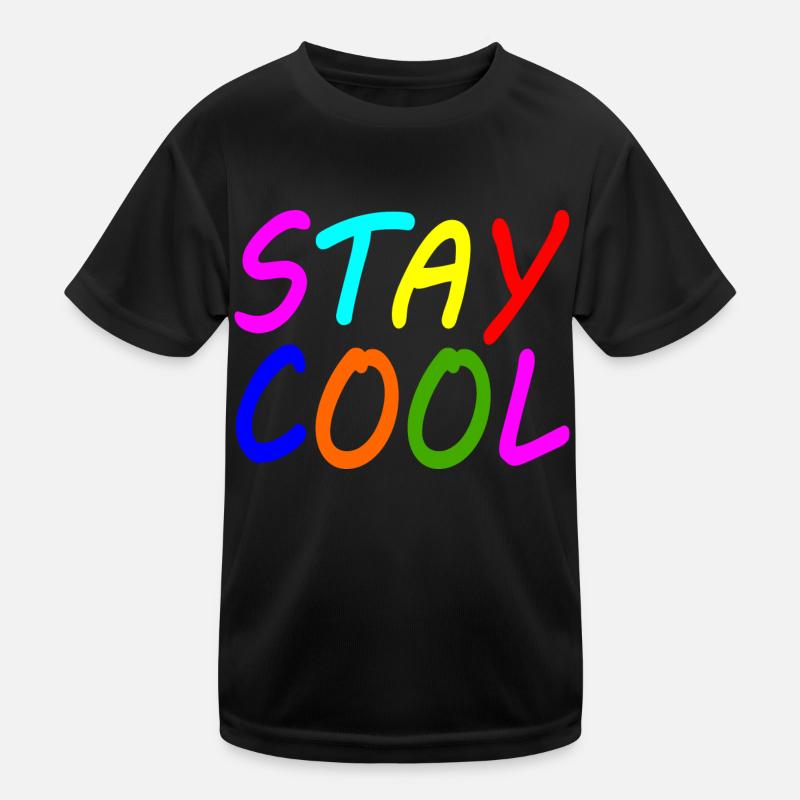 Stay cool Kids Functional T-Shirt