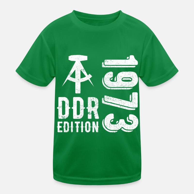 DDR 1973 Edition Geschenk Kinder Funktions-T-Shirt