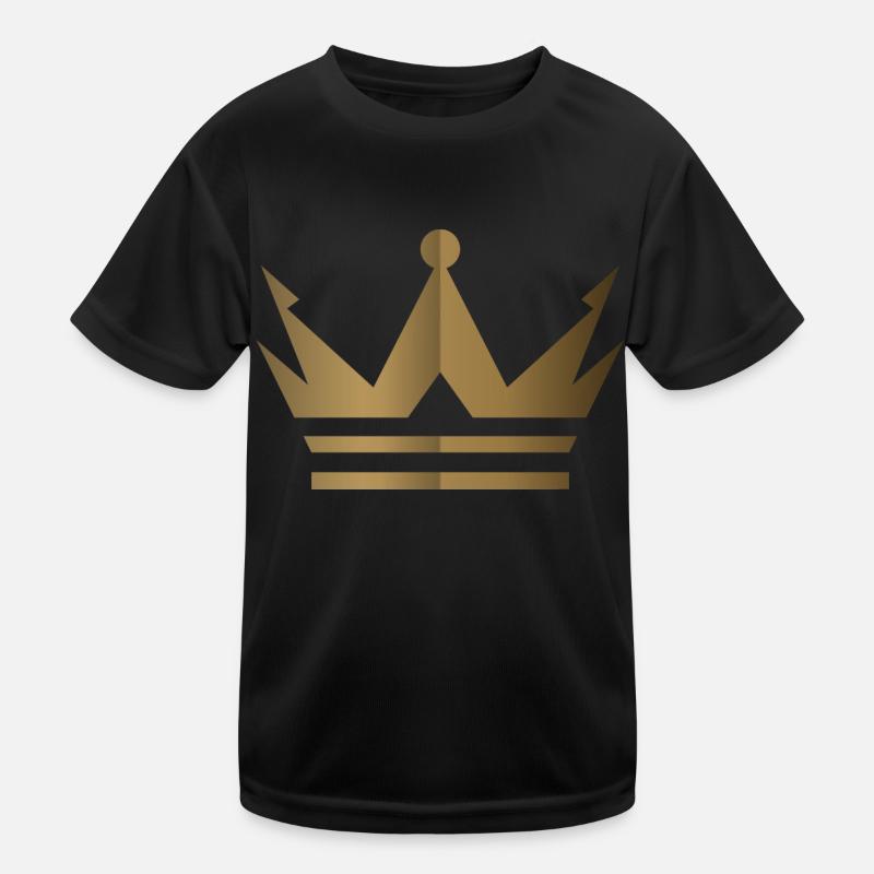 Crown Logo Kids Functional T-Shirt