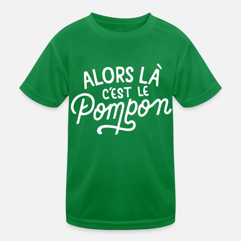 Alors là c'est le pompon T-shirt sport Enfant