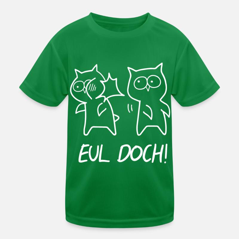 Owl Yes Kids Functional T-Shirt