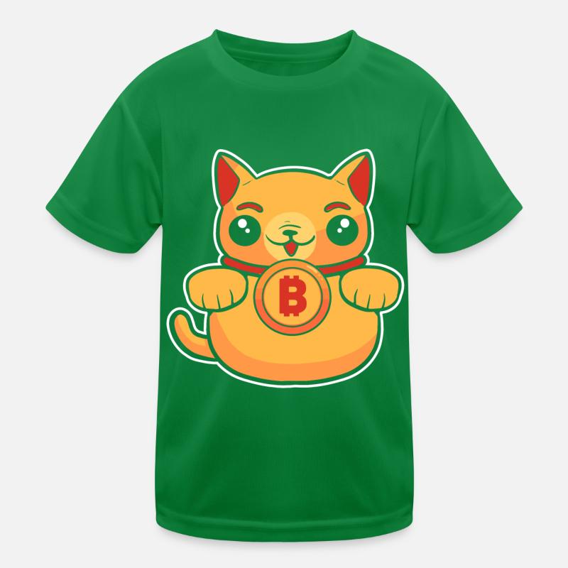 Bitcoin Kids Functional T-Shirt