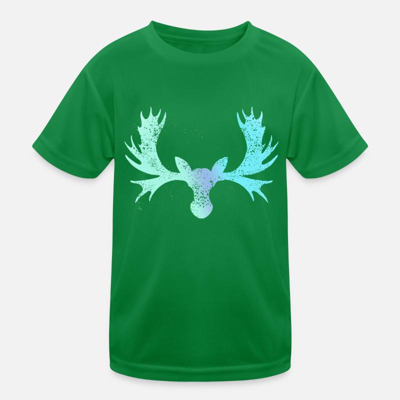 Elk Kids Functional T-Shirt
