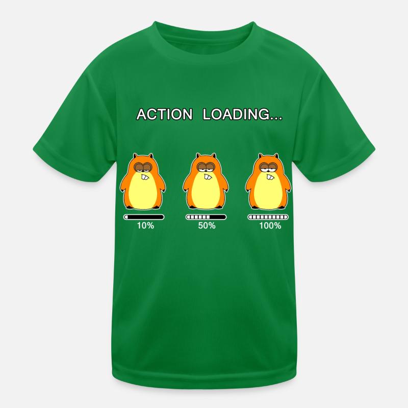 Action loading... (whiteline) Kinder Funktions-T-Shirt