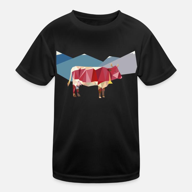 Pinzgauer ante alpes Kinder Funktions-T-Shirt