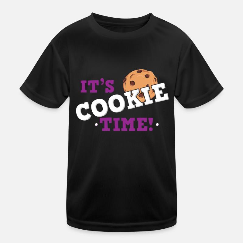It's Cookie Time - Yummy Cookie Lover Gift Kids Functional T-Shirt