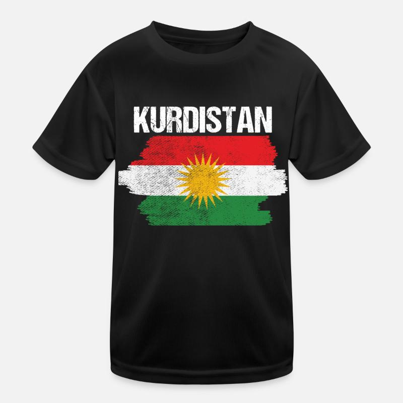 Kurdistan BytheManzanitas T-shirt sport Enfant