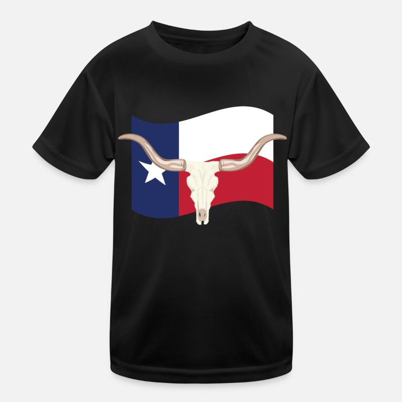 Texas Kinder Funktions-T-Shirt