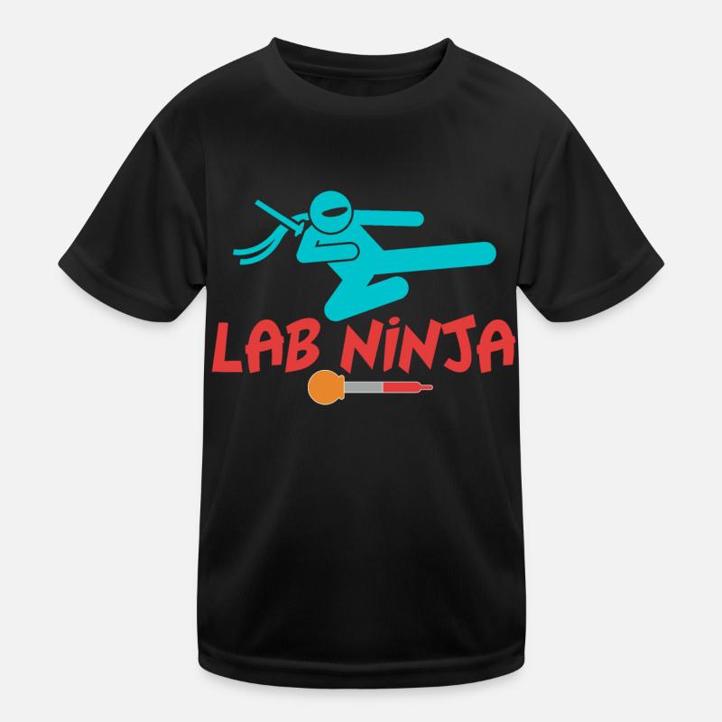 LAB NINJA - MEDIZINISCHER LABORTECHNIKER Kinder Funktions-T-Shirt