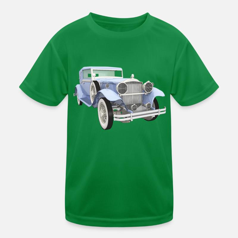 Oldtimer, Auto, KFZ Kinder Funktions-T-Shirt