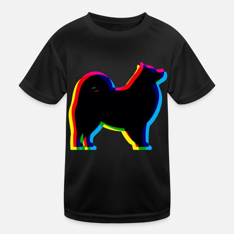 CMYK Samoyed Kids Functional T-Shirt