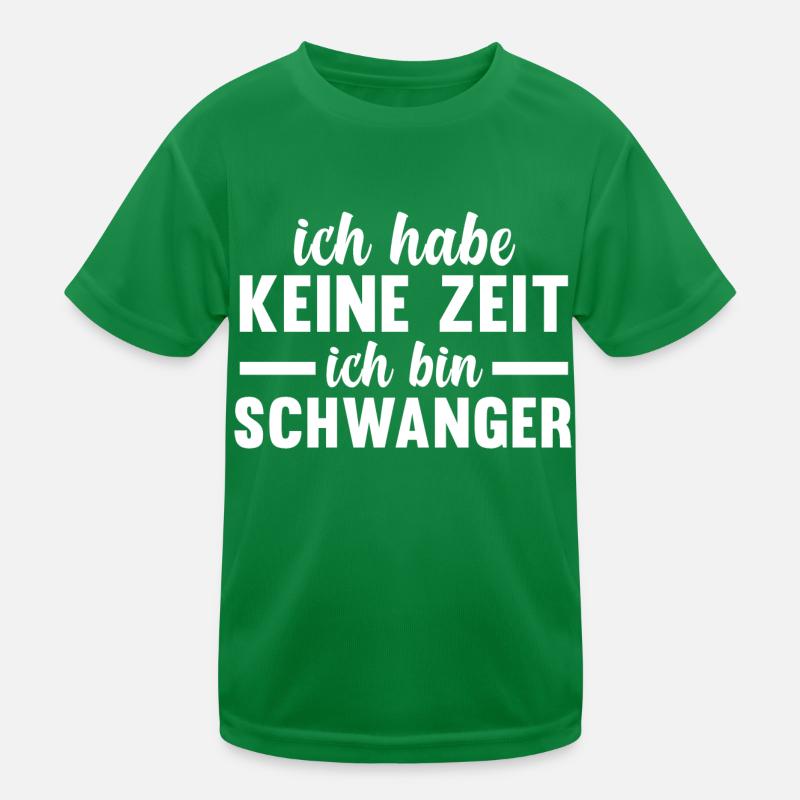 Mutter Schwangerschaft Schwanger Werdende Mama Kinder Funktions-T-Shirt