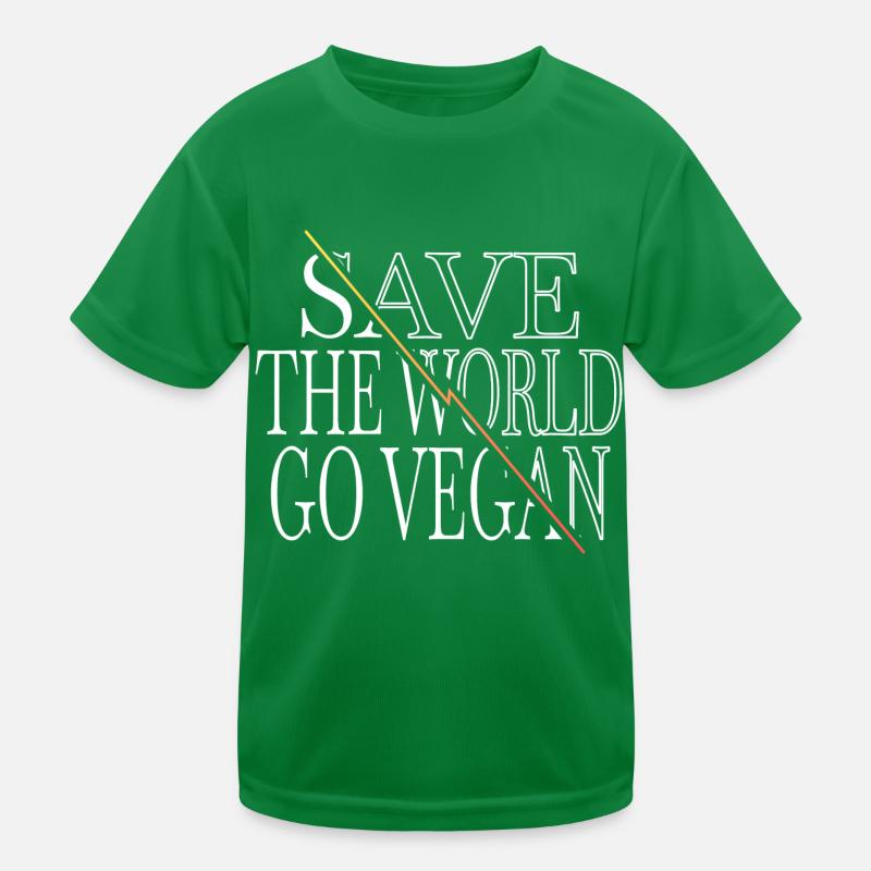 veganism birthday present statement present idea Kids Functional T-Shirt