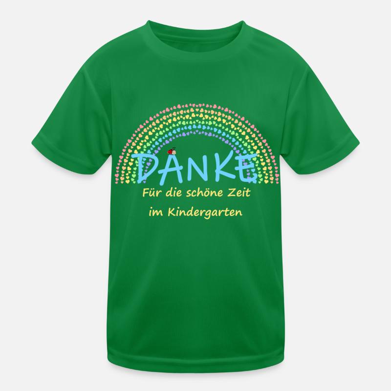 Kindergarten Verabschiedung Geschenk Einschulung Kinder Funktions-T-Shirt