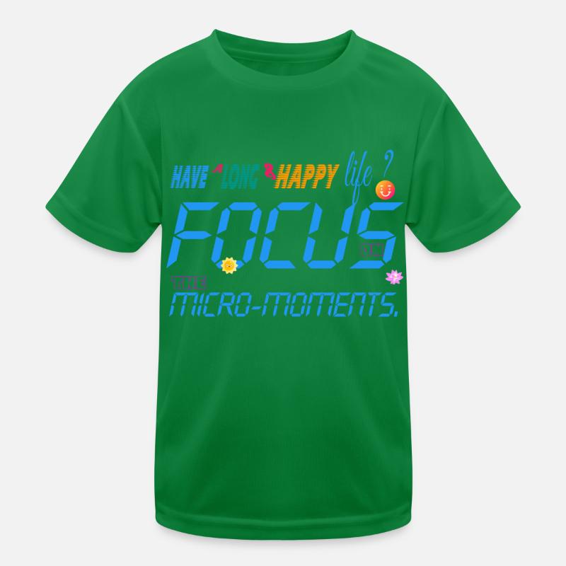 focus on the micro-moments T-shirt sport Enfant