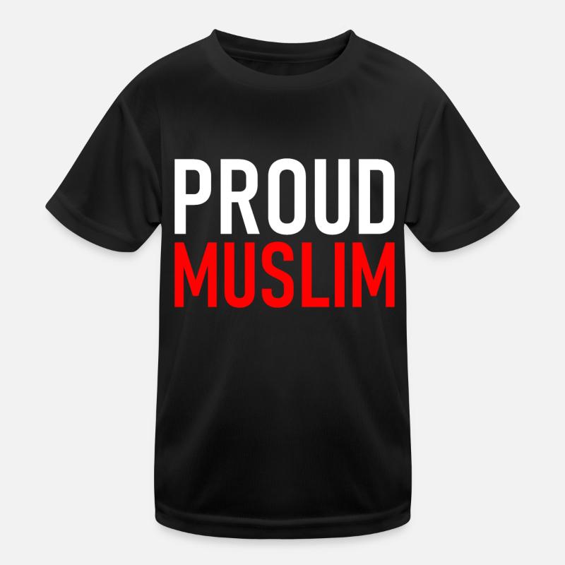 Fier musulman - Musulmans - Islam T-shirt sport Enfant