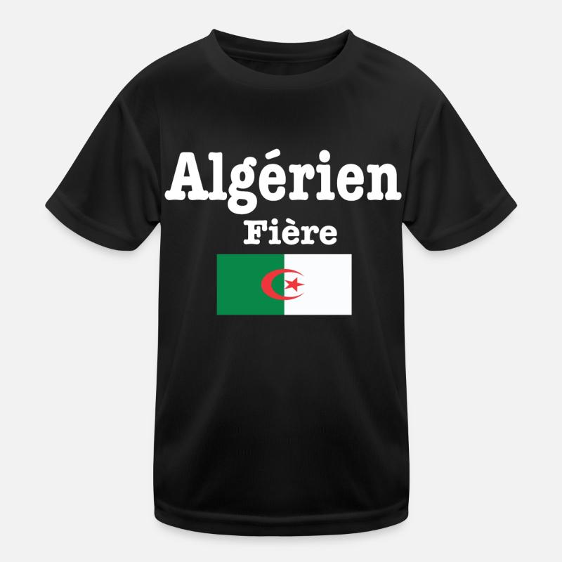 Algérien Fière T-shirt sport Enfant