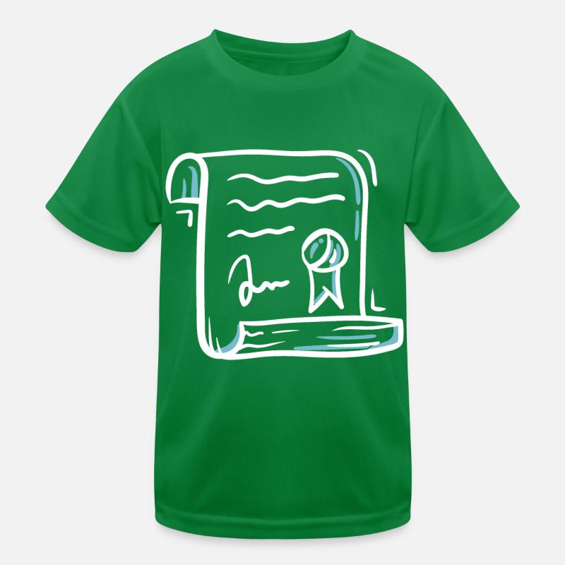 Certificat de diplôme T-shirt sport Enfant