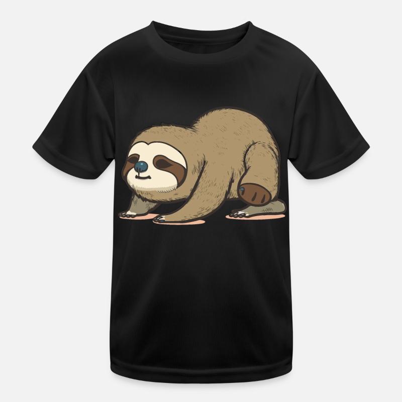 Zen Sloth Kids Functional T-Shirt