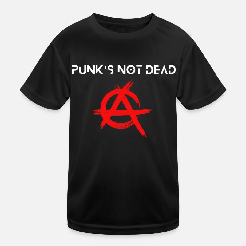 Punk's not dead Kids Functional T-Shirt