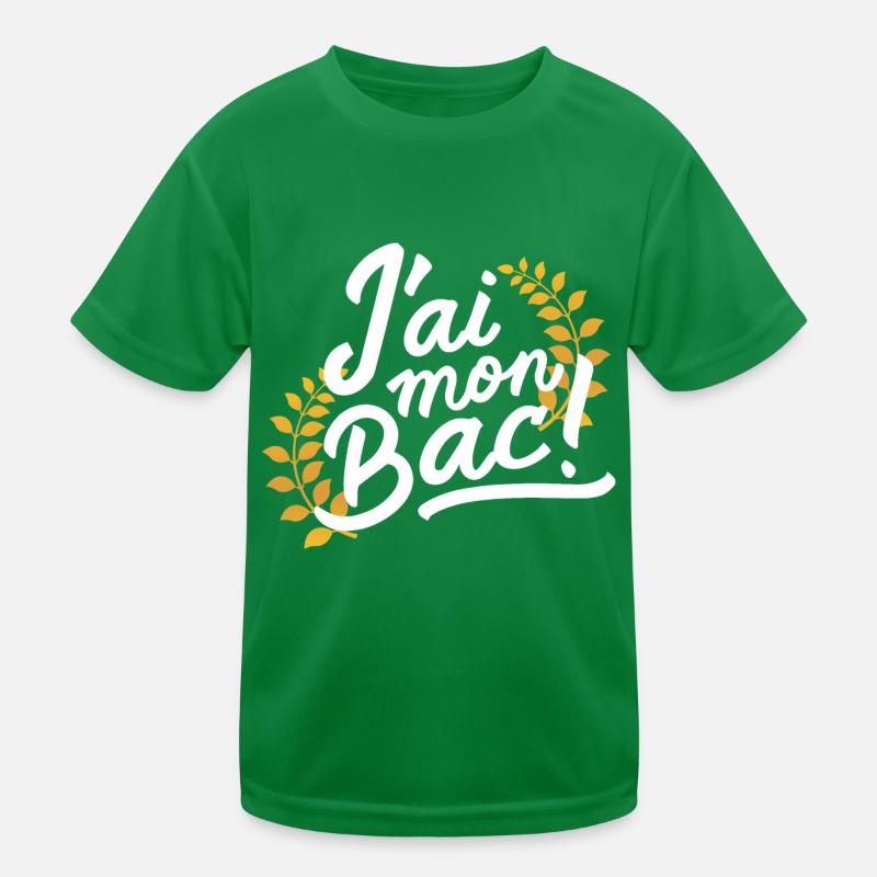 J'ai mon bac T-shirt sport Enfant