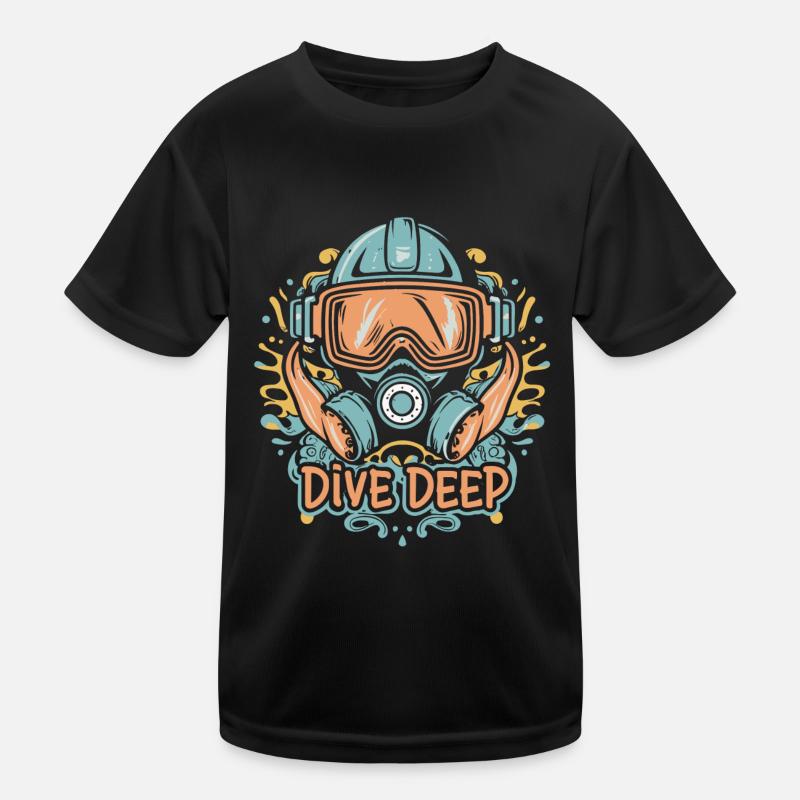 Deep Dive - Tauchen Kinder Funktions-T-Shirt