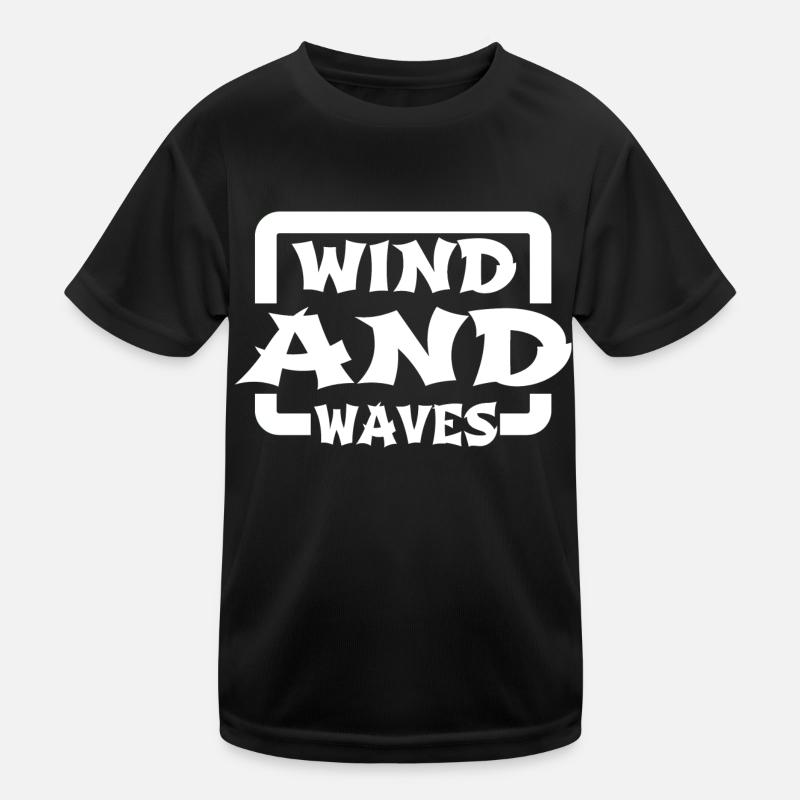 windsurfing present windsurfing tricks Kinder Funktions-T-Shirt