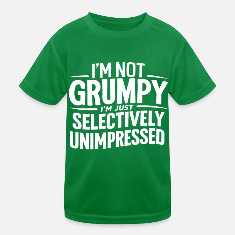 JE NE SUIS PAS , JE NE SUIS JUSTE PAS IMPRESSIONNÉ T-shirt sport Enfant