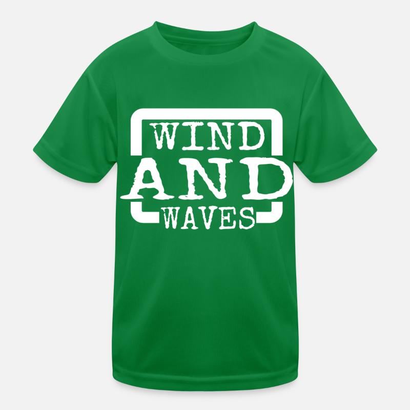 Cadeau Équipement de planche à voile Liberté d’expression de soi T-shirt sport Enfant
