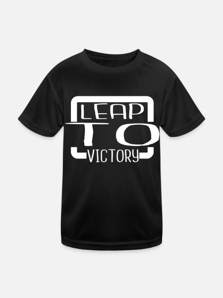 cadeau d’anniversaire idée de cadeau manège à sensations fortes - T-shirt sport Enfant - noir - Devant