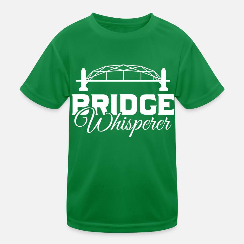 Bridge Whisperer Technical Engineer Bridge Kinder Funktions-T-Shirt