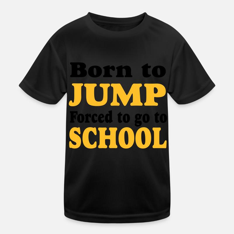 Long Jump - High Jump Kids Functional T-Shirt