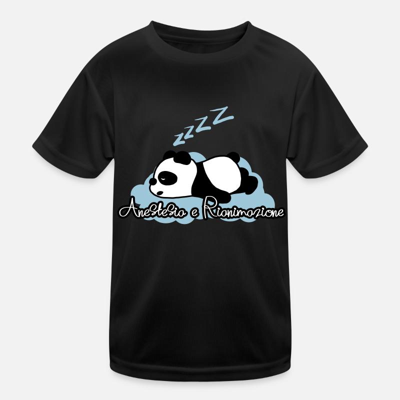 Anesthésie et réanimation Panda T-shirt sport Enfant