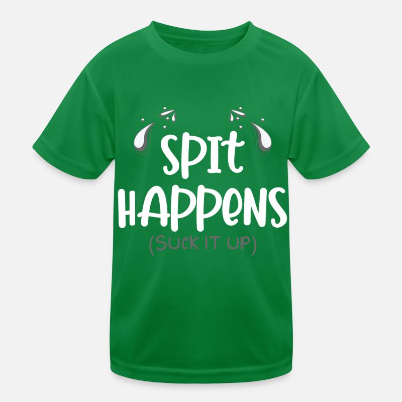 Spit Happen Zahnarzt Zahnarzt oder Patient Geschen Kinder Funktions-T-Shirt