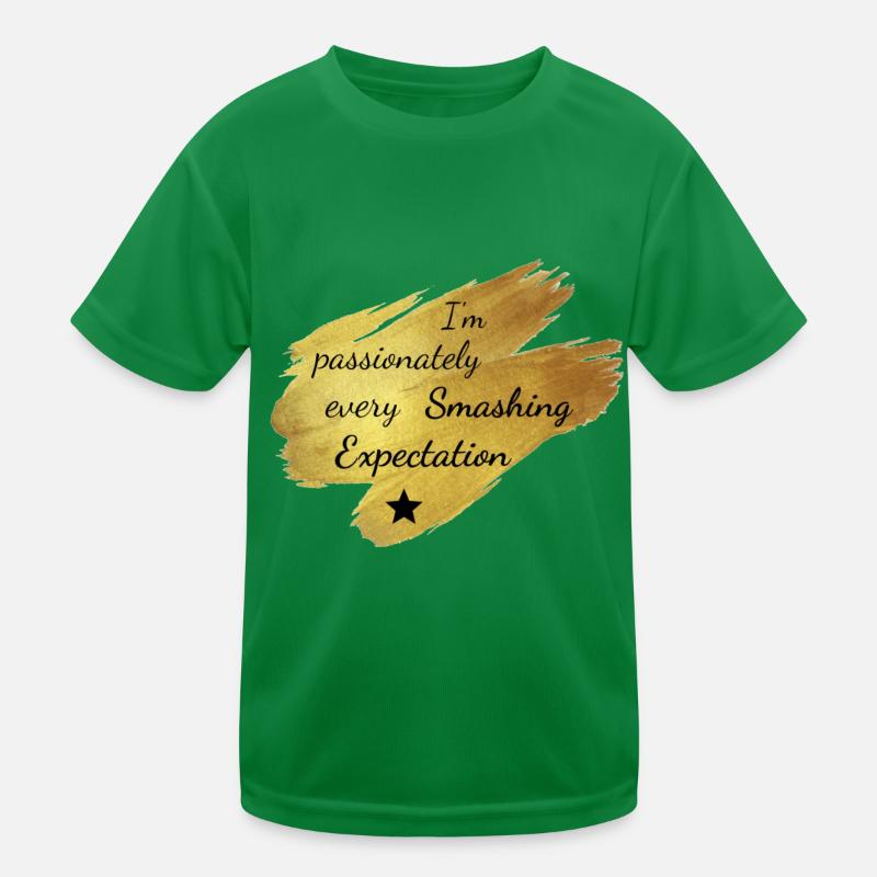 I'm passionately mashing every expectation Kids Functional T-Shirt