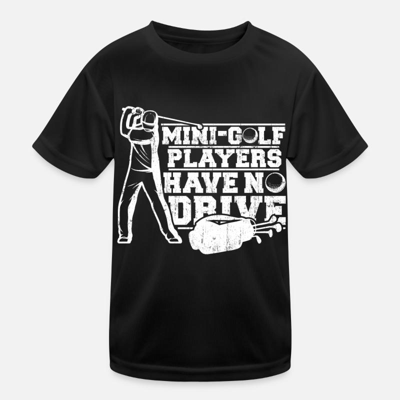 Golf Golfer Golfer Golfer Golf Course Kids Functional T-Shirt