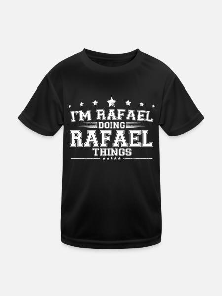 Rafael - Kids Functional T-Shirt - black - Front