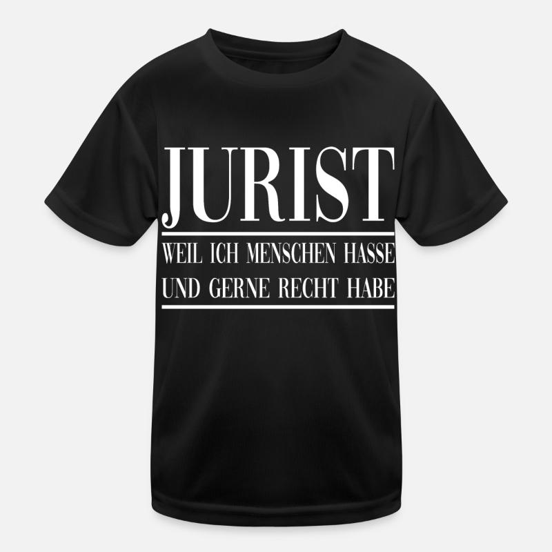 Jurist Kinder Funktions-T-Shirt